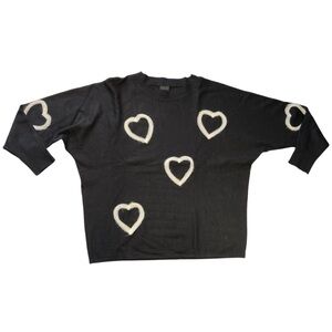 Aaeda Heart Sweater Size M